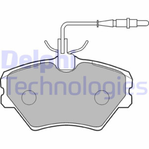 DELPHI LP862 Brzdové platničky Predné pre