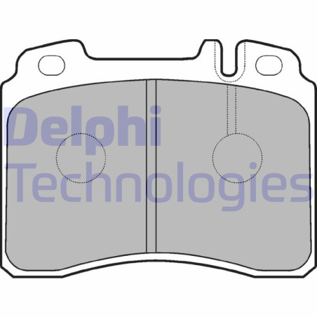 DELPHI LP929 Brake Pads Set Front for
