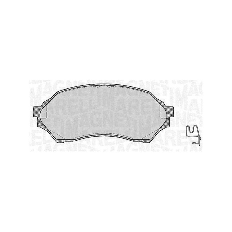 MAGNETI MARELLI 363916060293 Plaquettes de frein Avant pour
