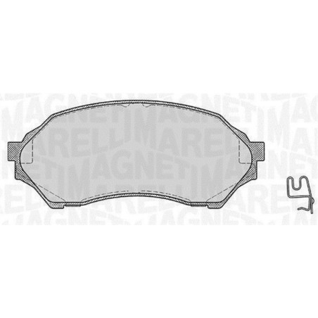 MAGNETI MARELLI 363916060293 Plaquettes de frein Avant pour