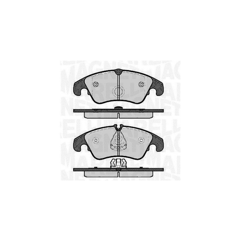 MAGNETI MARELLI 363916060140 Bremsbeläge Vorne für