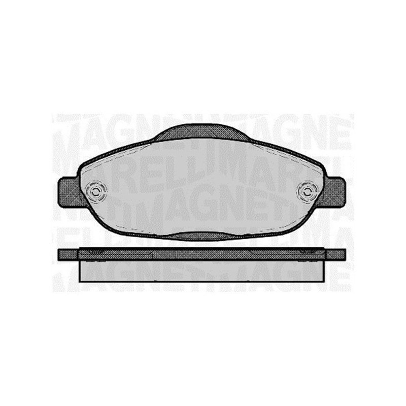 MAGNETI MARELLI 363916060373 Plaquettes de frein Avant pour