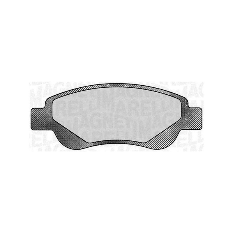 MAGNETI MARELLI 363916060172 Klocki hamulcowe Przód dla
