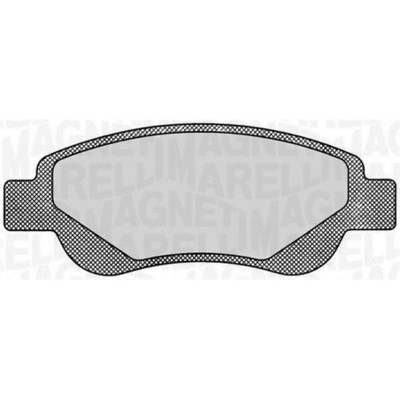 MAGNETI MARELLI 363916060172 Pastiglie freno Anteriore per