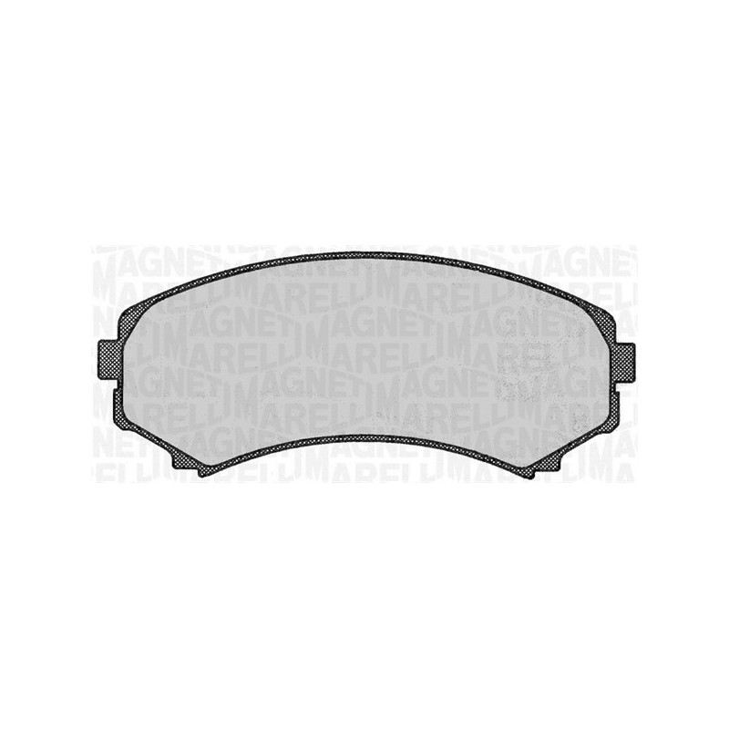 MAGNETI MARELLI 363916060342 Brake Pads Set Front for