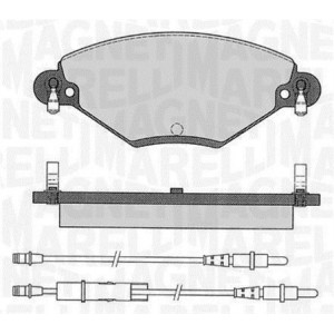 MAGNETI MARELLI 363916060181 Brake Pads Set Front for