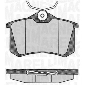 MAGNETI MARELLI 363916060348 Plaquettes de frein