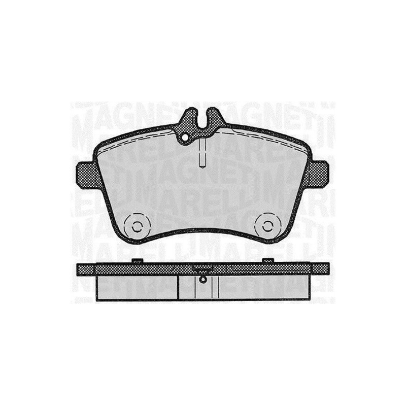 MAGNETI MARELLI 363916060302 Klocki hamulcowe Przód dla