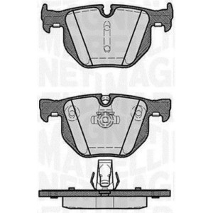 MAGNETI MARELLI 363916060161 Brzdové platničky Zadné pre