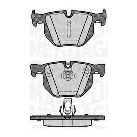 MAGNETI MARELLI 363916060161 Klocki hamulcowe Tył dla