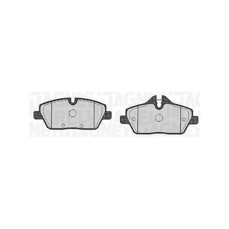 MAGNETI MARELLI 363916060147 Plaquettes de frein Avant pour
