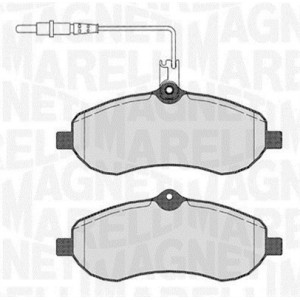 MAGNETI MARELLI 363916060193 Brzdové platničky Predné pre