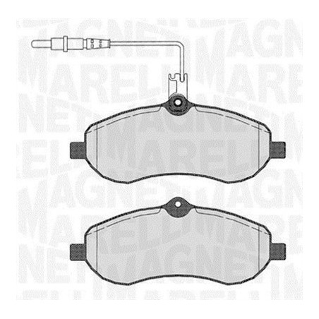 MAGNETI MARELLI 363916060193 Pastiglie freno Anteriore per