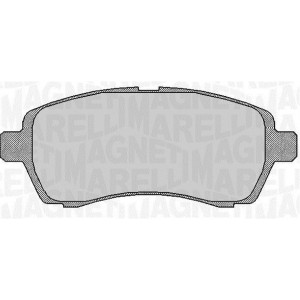 MAGNETI MARELLI 363916060254 Brzdové platničky