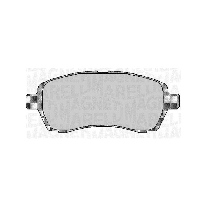 MAGNETI MARELLI 363916060254 Brzdové destičky