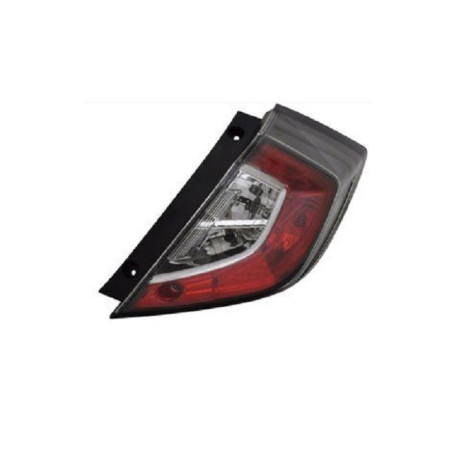 Feu Arrière Droite pour Honda Civic X Hayon - TYC 11-14629-06-2