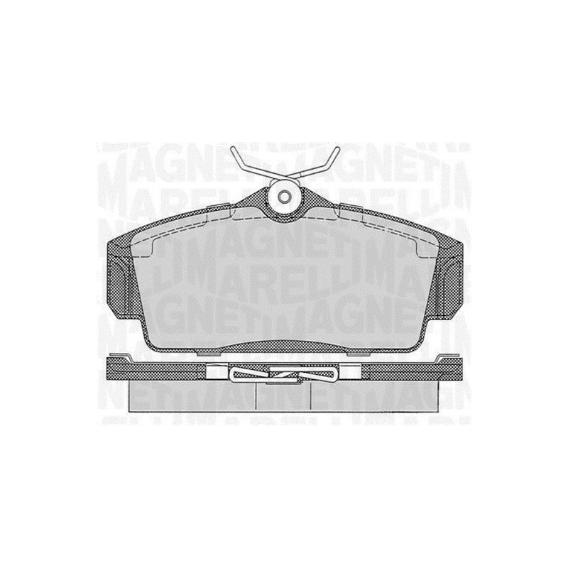 MAGNETI MARELLI 363916060344 Pastillas de freno