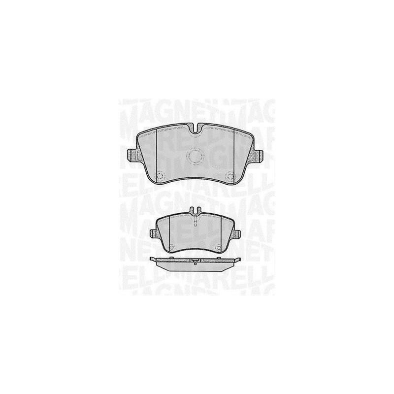 MAGNETI MARELLI 363916060312 Pastiglie freno Anteriore per
