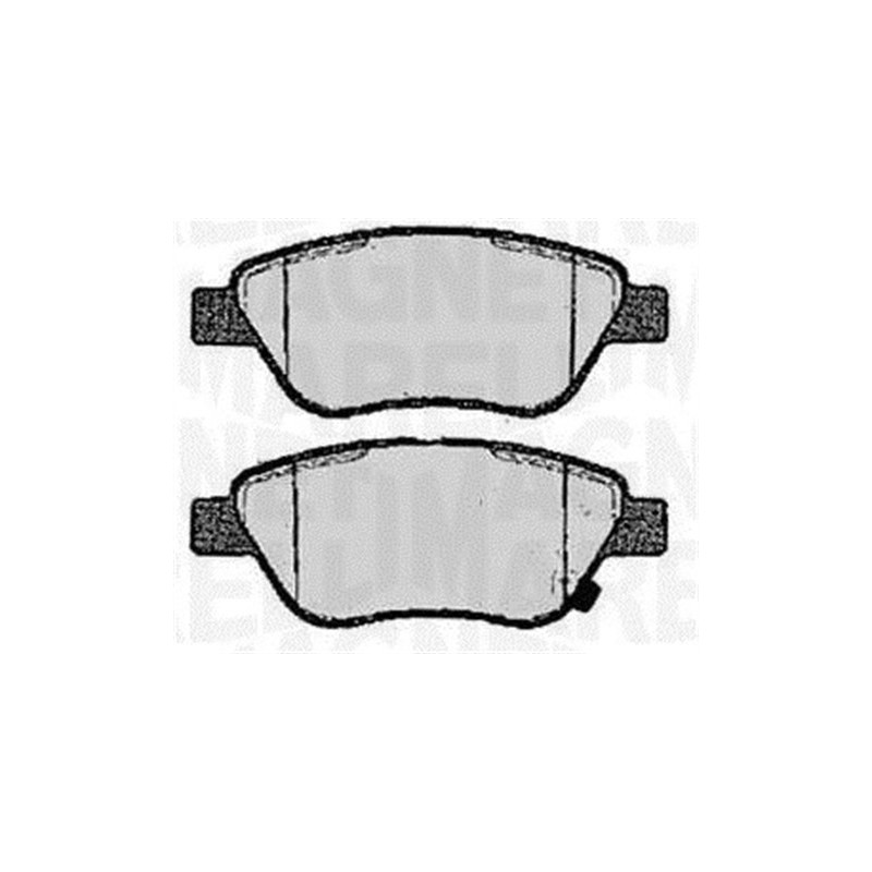 MAGNETI MARELLI 363916060361 Brake Pads Set Front for