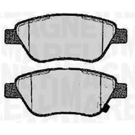 MAGNETI MARELLI 363916060361 Brake Pads Set Front for