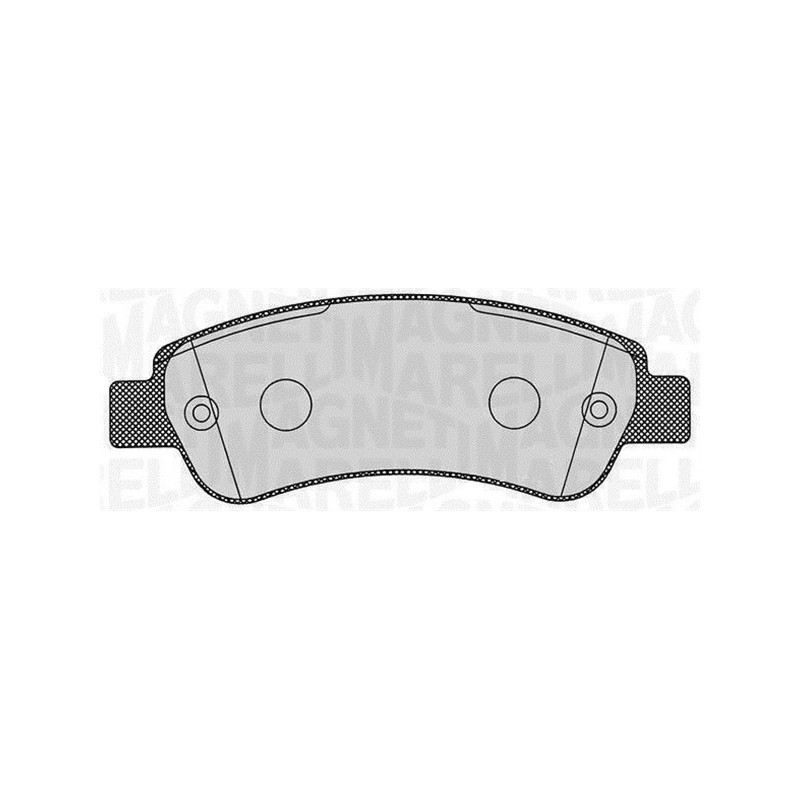 MAGNETI MARELLI 363916060191 Klocki hamulcowe Tył dla