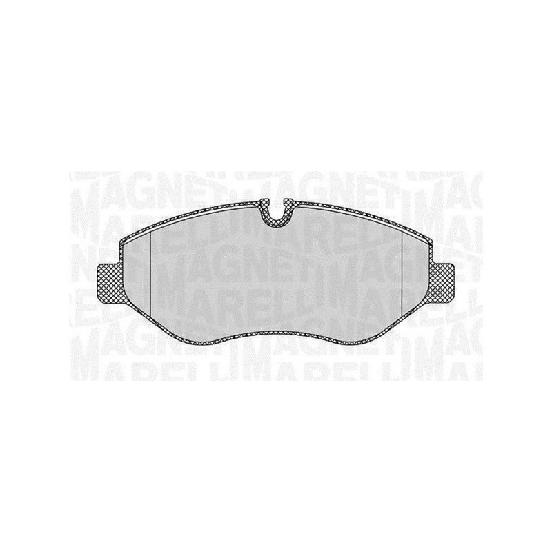 MAGNETI MARELLI 363916060298 Klocki hamulcowe Przód dla