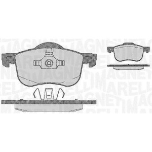 MAGNETI MARELLI 363916060422 Brake Pads Set Front for