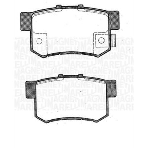 MAGNETI MARELLI 363916060461 Pastillas de freno Trasero para