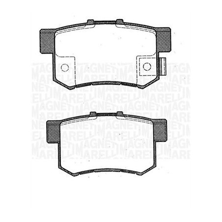 MAGNETI MARELLI 363916060461 Brake Pads Set Rear for