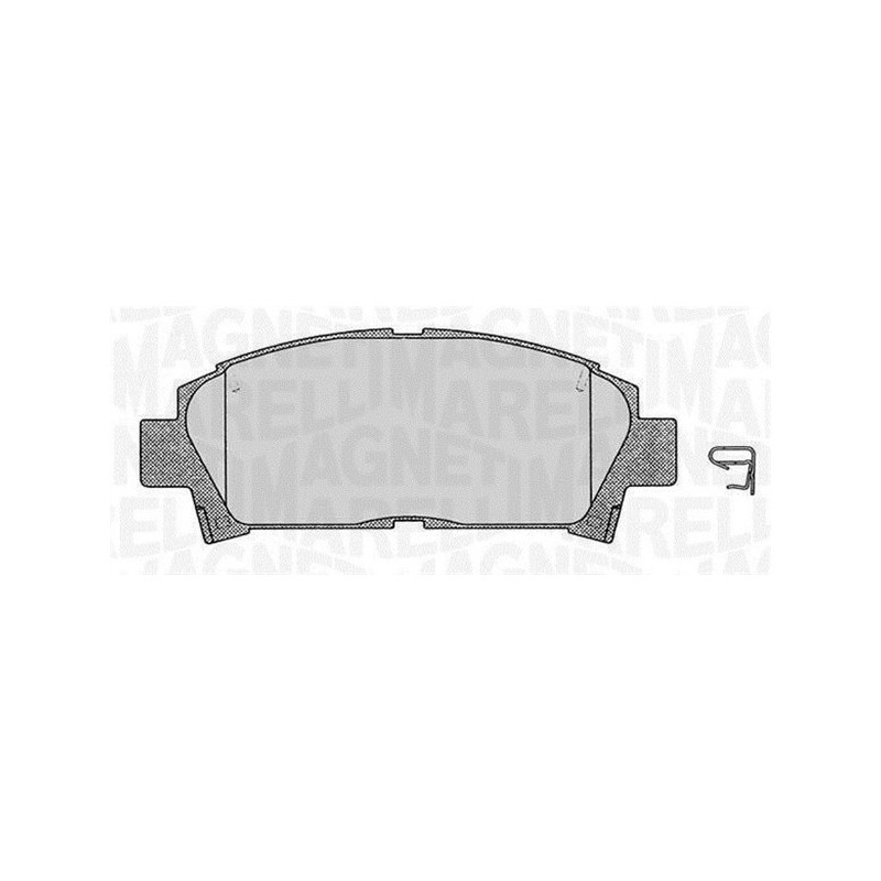 MAGNETI MARELLI 363916060509 Pastillas de freno