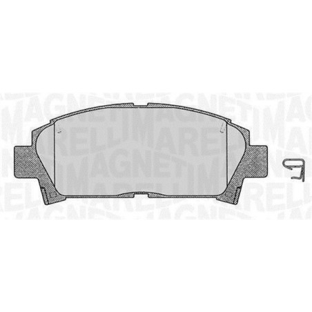MAGNETI MARELLI 363916060509 Klocki hamulcowe