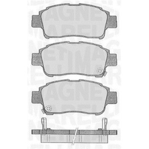MAGNETI MARELLI 363916060533 Brake Pads Set Front for