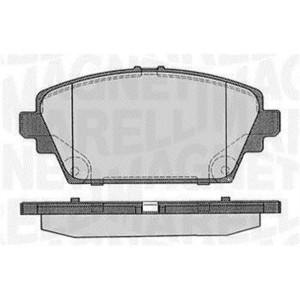 MAGNETI MARELLI 363916060566 Brzdové platničky Predné pre