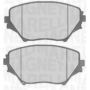 MAGNETI MARELLI 363916060577 Brzdové platničky Predné pre