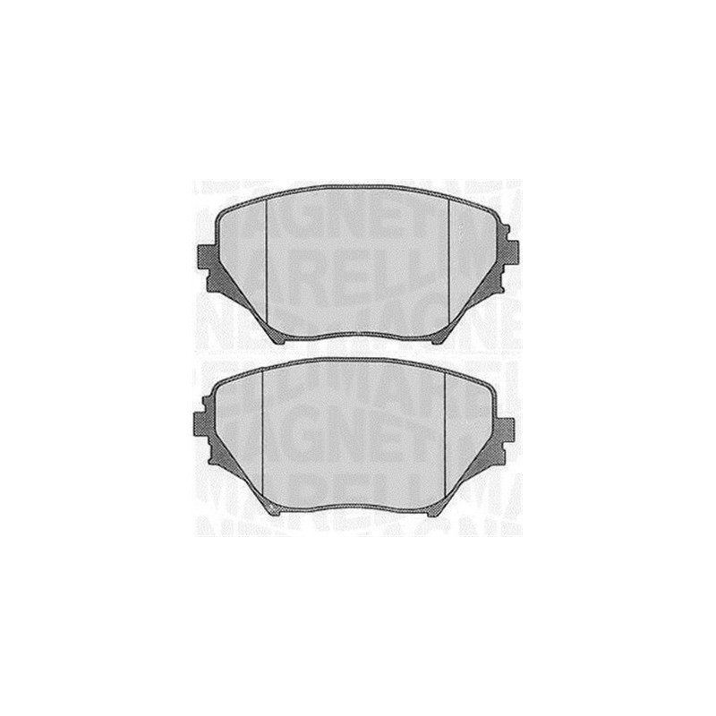 MAGNETI MARELLI 363916060577 Brake Pads Set Front for