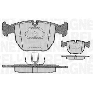 MAGNETI MARELLI 363916060579 Brzdové platničky Predné pre