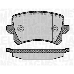 MAGNETI MARELLI 363916060658 Klocki hamulcowe