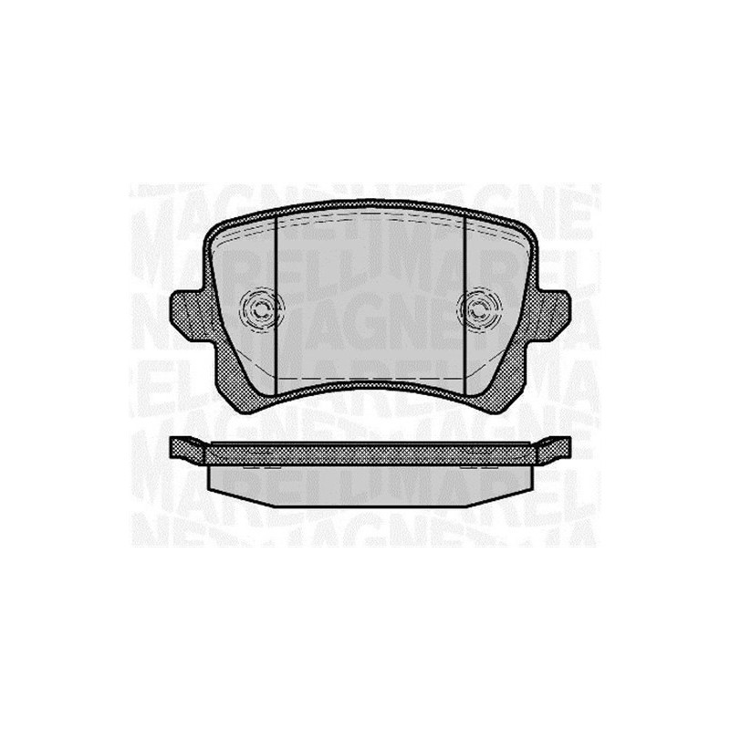 MAGNETI MARELLI 363916060658 Bremsbeläge
