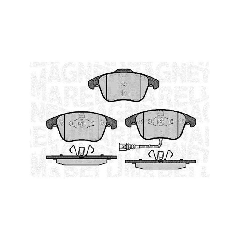 MAGNETI MARELLI 363916060659 Pastiglie freno Anteriore per