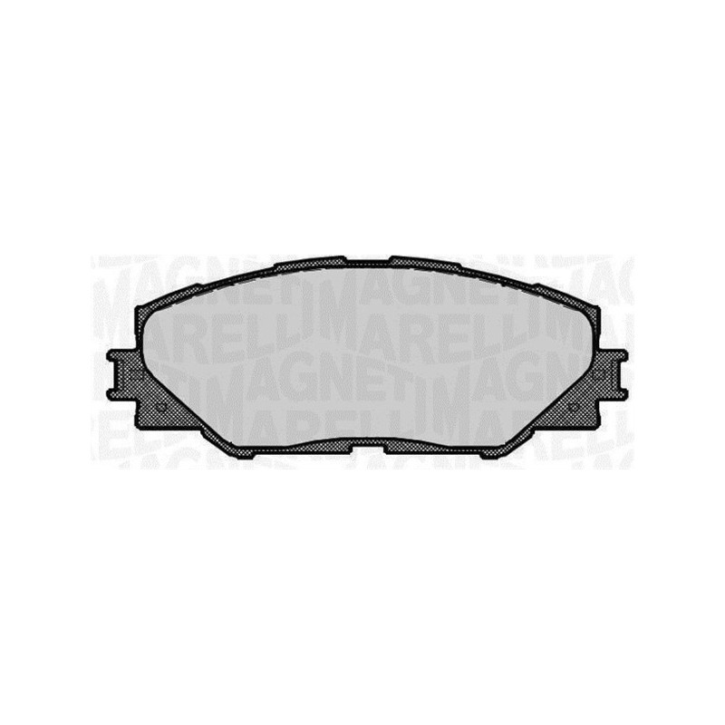 MAGNETI MARELLI 363916060663 Pastiglie freno Anteriore per