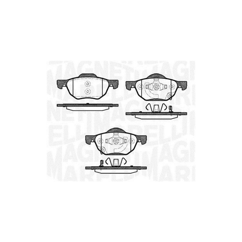 MAGNETI MARELLI 363916060691 Brake Pads Set Front for