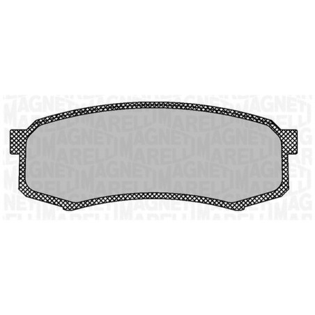 MAGNETI MARELLI 363916060705 Brzdové destičky