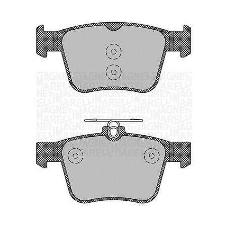 MAGNETI MARELLI 363916060713 Pastiglie freno