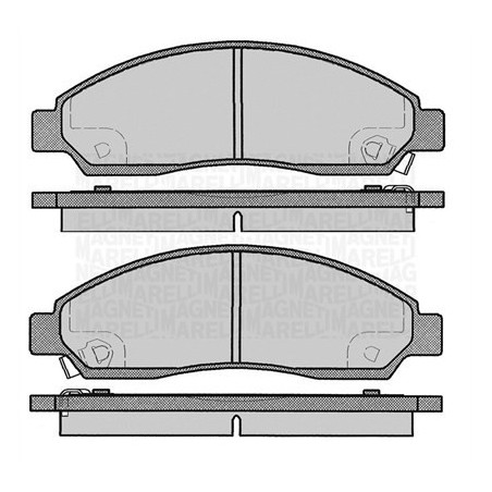MAGNETI MARELLI 363916060802 Klocki hamulcowe Przód dla