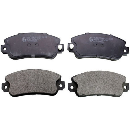 DENCKERMANN B110194 Pastillas de freno Delantero para