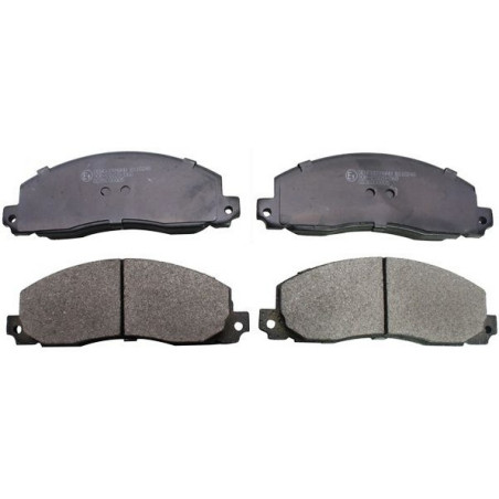 DENCKERMANN B110248 Brzdové platničky Predné pre