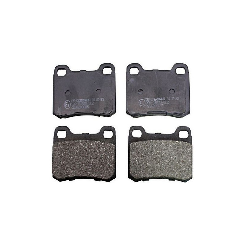 DENCKERMANN B110483 Bremsbeläge Hinten für