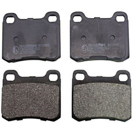 DENCKERMANN B110483 Brake Pads Set Rear for