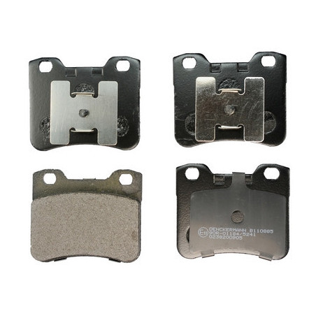 DENCKERMANN B110885 Plaquettes de frein Avant pour