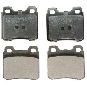 DENCKERMANN B110942 Brake Pads Set Rear for